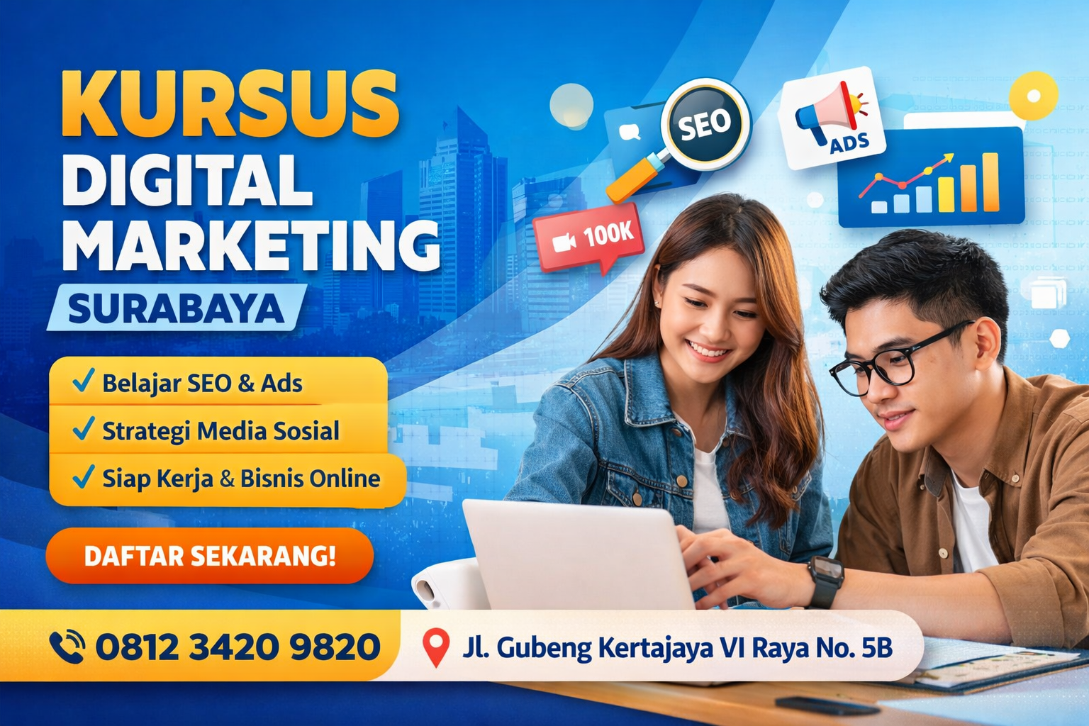 pelatihan digital marketing surabaya