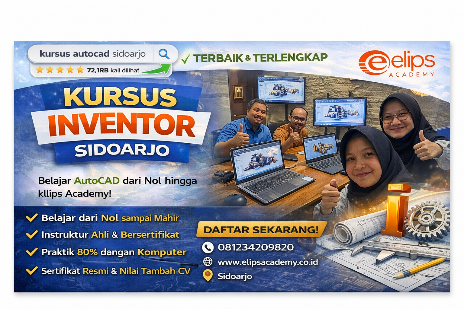 kursus inventor sidoarjo 