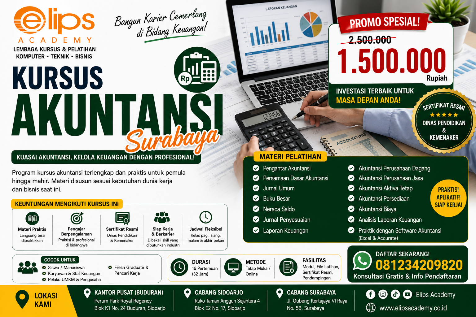 kursus akuntansi surabaya